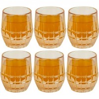 Склянка тонована скляна 320мл DSKB502-1D Золото