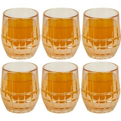 Склянка тонована скляна 320мл DSKB502-1D Золото