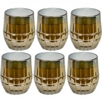 Склянка тонована скляна 320мл DSKB502-1B Чорний