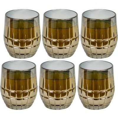 Склянка тонована скляна 320мл DSKB502-1B Чорний