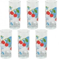 Склянка скляна 250мл з малюнком 1801-6