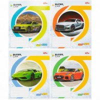 Зошит кольоровий 36 аркушів, лінія 3869