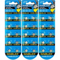 Батарейка RABLEX таблетка 1.5V AG5 (LR48)