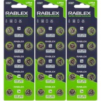 Батарейка RABLEX таблетка 1.5V AG10 (LR54)