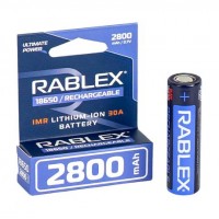 Акумулятор RABLEX 2800mah 30А 3.7V 18650 високотоковий  000332