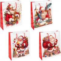 Пакет подарунковий Новий Рік 32х44х11см 156-3 Пакет подарунковий Новий Рік 32х44х11см 156-3