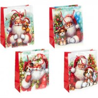 Пакет подарунковий Новий Рік 26х32х10см 153-2 Пакет подарунковий Новий Рік 26х32х10см 153-2