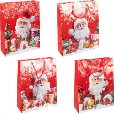 Пакет подарунковий Новий Рік 32х44х11см 2565-3 Пакет подарунковий Новий Рік 32х44х11см 2565-3