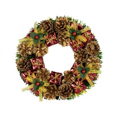 Вінок новорічний D22см 86-22
