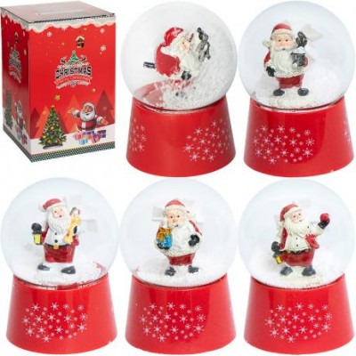 Новорічна декоративна Куля-завірюха з пропелером ZY-1018