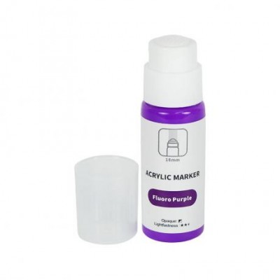 Маркер-краска акриловий Fluoro Purple Art Rangersкруглий наконечник 18 мм, 60 мл PA86101 Маркер-краска акриловий Fluoro Purple Art Rangersкруглий наконечник 18 мм, 60 мл PA86101