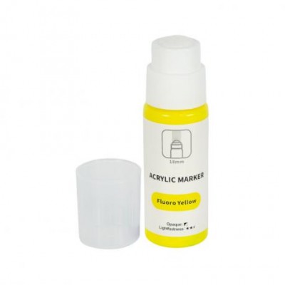 Маркер-краска акриловий Fluoro Yellow Art Rangersкруглий наконечник 18 мм, 60 мл PA86102 Маркер-краска акриловий Fluoro Yellow Art Rangersкруглий наконечник 18 мм, 60 мл PA86102