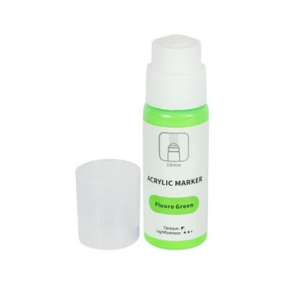 Маркер-краска акриловий Fluoro Green Art Rangersкруглий наконечник 18 мм, 60 мл PA86105