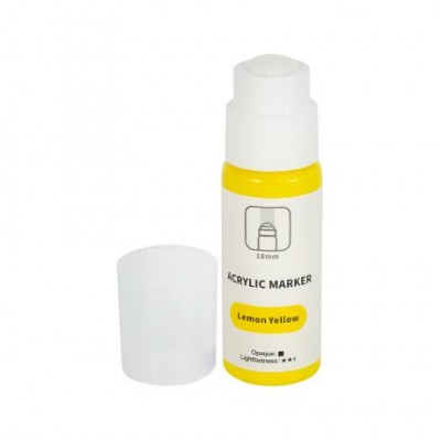 Маркер-краска акриловий Lemon Yellow  Art Rangersкруглий наконечник 18 мм, 60 мл PA86011 Маркер-краска акриловий Lemon Yellow  Art Rangersкруглий наконечник 18 мм, 60 мл PA86011