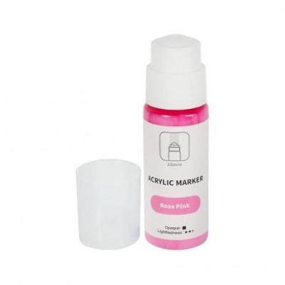 Маркер-краска акриловий Rose Pink Art Rangersкруглий наконечник 18 мм, 60 мл PA86006 Маркер-краска акриловий Rose Pink Art Rangersкруглий наконечник 18 мм, 60 мл PA86006