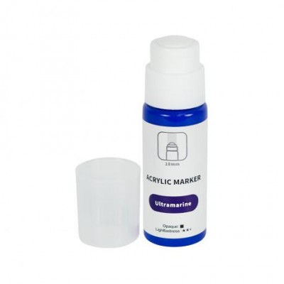 Маркер-краска акриловий Ultramarine Art Rangersкруглий наконечник 18 мм, 60 мл PA86443 Маркер-краска акриловий Ultramarine Art Rangersкруглий наконечник 18 мм, 60 мл PA86443