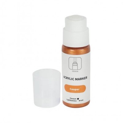 Маркер-краска акриловий Cooper Art Rangersкруглий наконечник 18 мм, 60 мл PA86814 Маркер-краска акриловий Cooper Art Rangersкруглий наконечник 18 мм, 60 мл PA86814