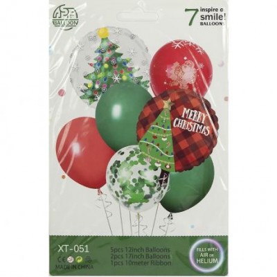 Набір повітряних куль 7шт для створення фотозони 1404-57 Набір повітряних куль 7шт для створення фотозони 1404-57