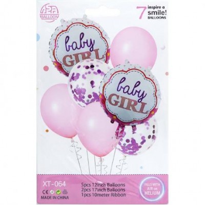 Набір повітряних куль 7шт для створення фотозони 1404-55/XT-064 Набір повітряних куль 7шт для створення фотозони 1404-55/XT-064