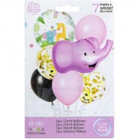 Набір повітряних куль 7шт для створення фотозони 1404-45/XT-081 Набір повітряних куль 7шт для створення фотозони 1404-45/XT-081