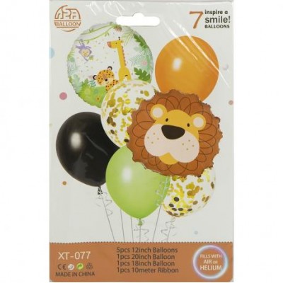 Набір повітряних куль 7шт для створення фотозони 1404-44