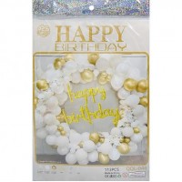 Набір повітряних куль 113шт для створення фотозони 1404-8/QQL-044