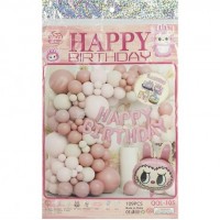 Набір повітряних куль 109шт для створення фотозони QQL-105/1404-16