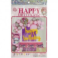 Набір повітряних куль 113шт для створення фотозони QQL-077/1404-23