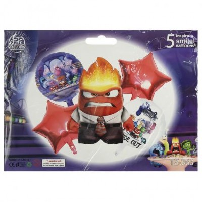 Набір повітряних куль 5шт для створення фотозони 1404-36 Набір повітряних куль 5шт для створення фотозони 1404-36