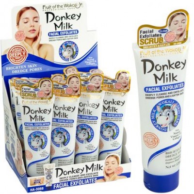 Скраб для обличчя 120мл DONKEY MILK HA3088 Скраб для обличчя 120мл DONKEY MILK HA3088