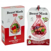 Набір масок тканинних 20шт зволожуючих для обличчя Cherry and Passion Friut TVO 011