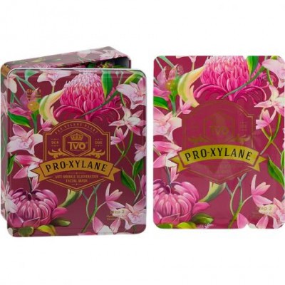 Набір Масок 2в1 тканинних 10шт Pro-Xylane для обличчя в металевому боксі TVO-075 Набір Масок 2в1 тканинних 10шт Pro-Xylane для обличчя в металевому боксі TVO-075