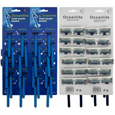 Бритва одноразова  2а леза, блістер 24 шт X1-2025-15