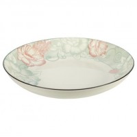 Тарілка керамічна 8-ка з візерунком D20,5*5,5см 500мл 6895-126