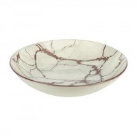 Тарілка керамічна 7-ка з візерунком D18*5см 300мл 6895-36