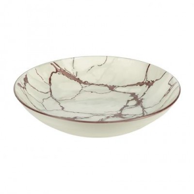 Тарілка керамічна 7-ка з візерунком D18*5см 300мл 6895-36 Тарілка керамічна 7-ка з візерунком D18*5см 300мл 6895-36