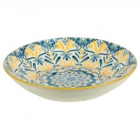 Тарілка керамічна 7-ка з візерунком D18*5см 300мл 6895-42 Тарілка керамічна 7-ка з візерунком D18*5см 300мл 6895-42