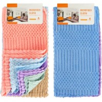 Ганчірка 32*30см з мікрофібри 5шт 303-3