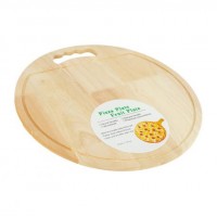 Дерев’яна кругла дошка D29см для піци та закусок RH-21