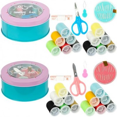 Набір для шиття в металевому боксі D11см Z2025-21