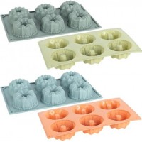 Форма силіконова 6шт на планшеті 29*17,5*4см FY-0815