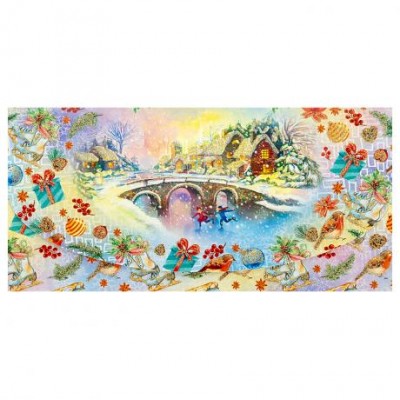 Вітальна листівка КЛАТЧ КЛГЛ 19-06 Новорічна , 211х105мм