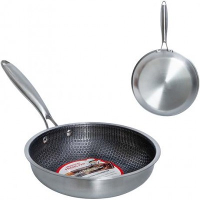 Сковорідка із захисною насічкою Соти D22см з 6-шаровим покриттям 2134-2