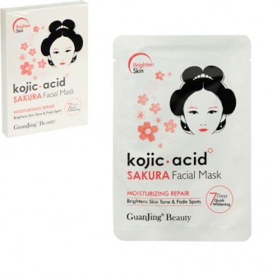 Тканинна маска для обличчя Sakura 25 мл × 5 шт GJ7254 Тканинна маска для обличчя Sakura 25 мл × 5 шт GJ7254