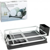 Сушарка для посуду настільна з піддоном і тримачами 409/1141