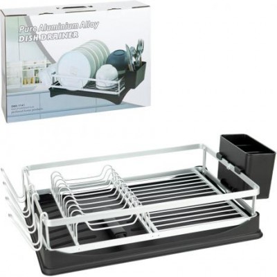 Сушарка для посуду настільна з піддоном і тримачами 409/1141
