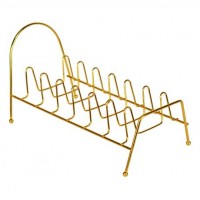 Сушарка для посуду настільна 24,5*13,5*11,5см Золото 267