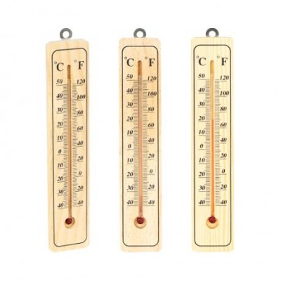 Термометр віконний дерев'яний 20*4*1см CH089-2