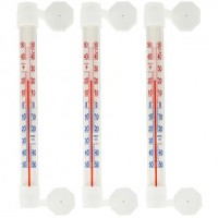 Термометр віконний 20*2см на липучці CH1050