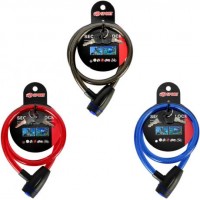 Вело-мото, замок-трос 12мм * 650мм 1301